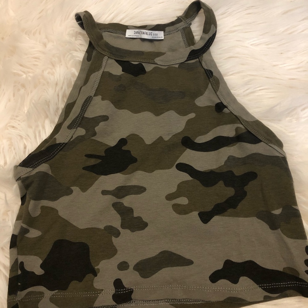 Camo top